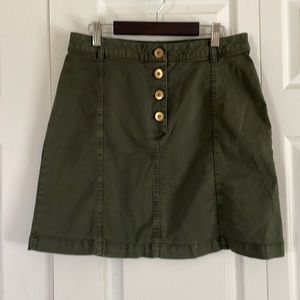 Olive skirt